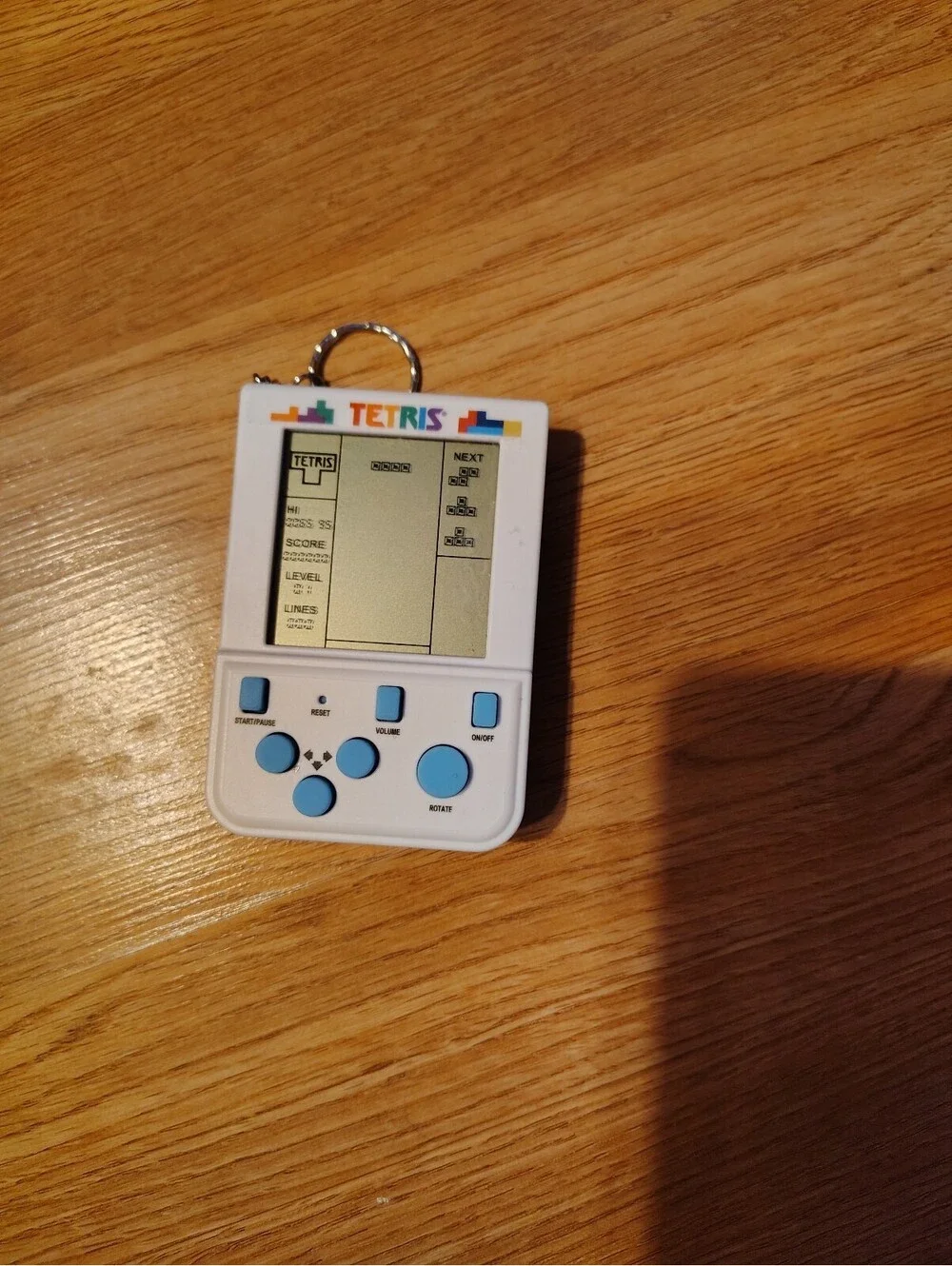 Tetris Keychain Arcade Game